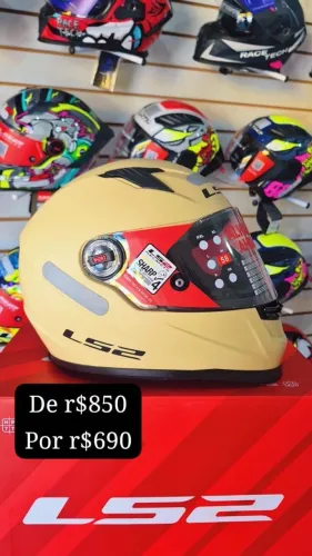 RACE THEC /LS2 CAPACETES NO PREÇINHO