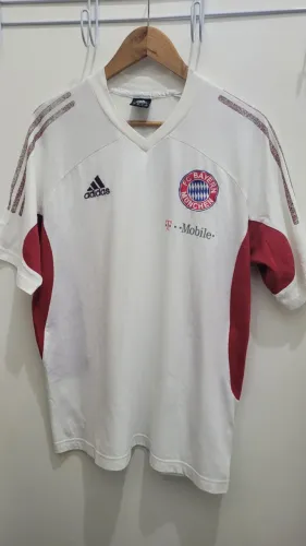 Camiseta Bayern De Munique 2002 Tam M Forma Grande Usada Original