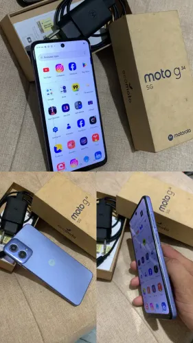 Moto G34 pra vender ou rolo em prata de 6mm pra cima