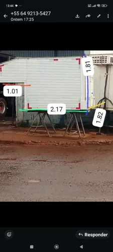 Baú para s10 gabine simples 