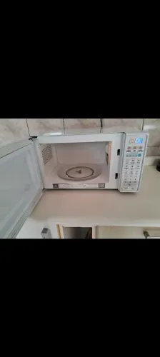 550 reais seminovo micro-ondas