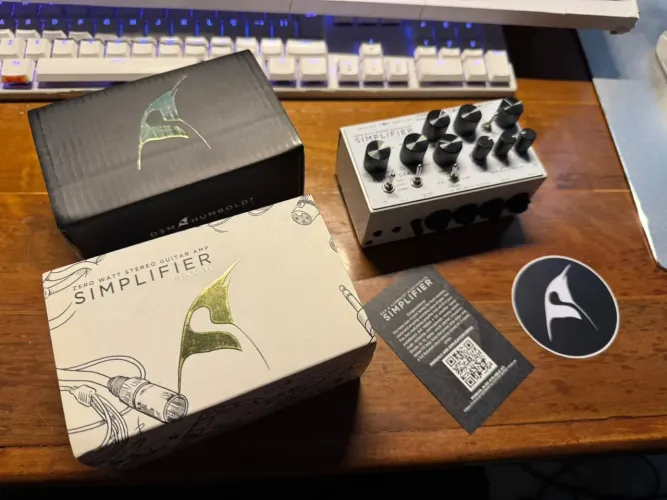 DSM Humboldt Simplifier Classic - Pedal simulador de amplificador p. guitarra