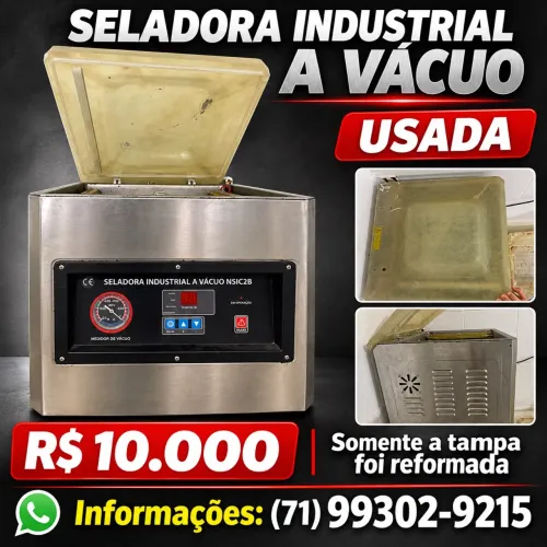 Máquina de vácuo industrial