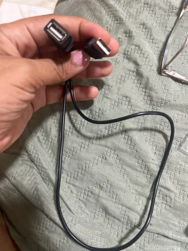 Cabo Extensão Usb 2.0 80cm Usb Macho P/ Usb Fêmea