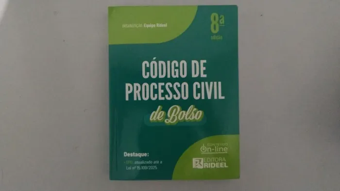 Código de Processo Civil de bolso 8ª edição