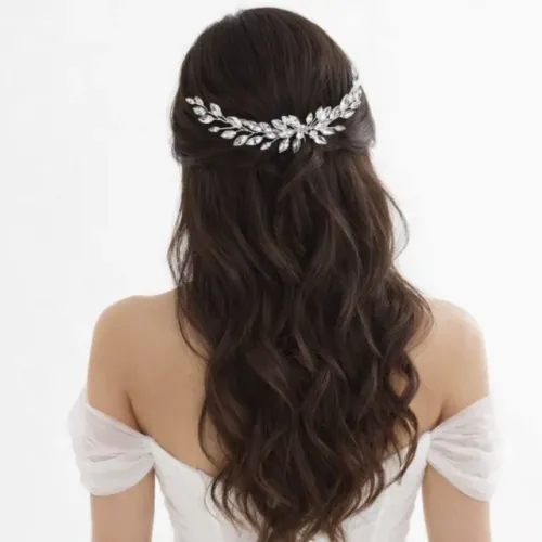 Grinalda Pedraria Arranjo de Cabelo para Noiva Madrinha de Casamento Formatura etc
