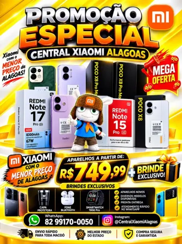 XIAOMI POCO X8 PRO MAX 5G, POCO X7 PRO 5G, POCO F8 PRO 5G E DIVERSOS MODELOS