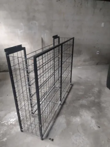 Balcão de ferro galvanizado 