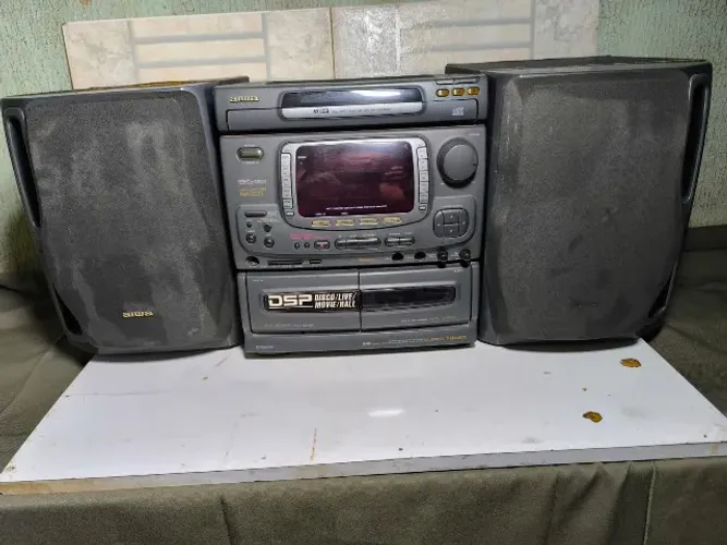 Som Aiwa NSX-2200 Vintage Completo com Caixas