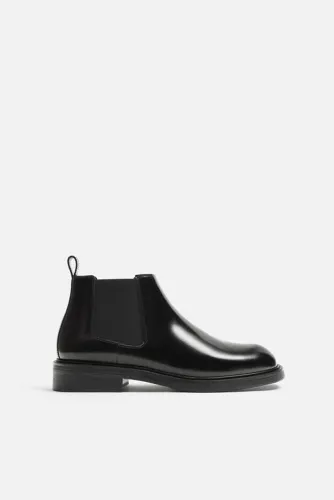 BOTA CHELSEA DE COURO LIMITED EDITION - ZARA