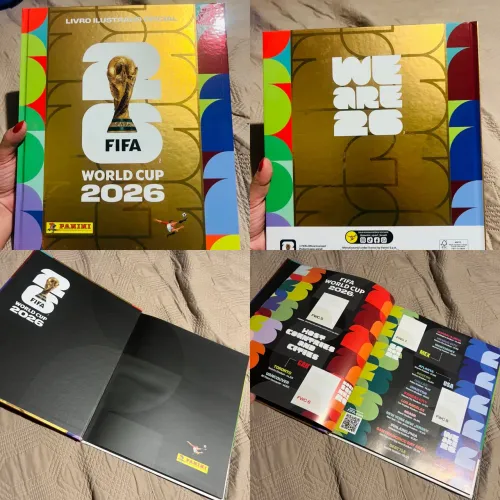 Álbum copa dourado novo