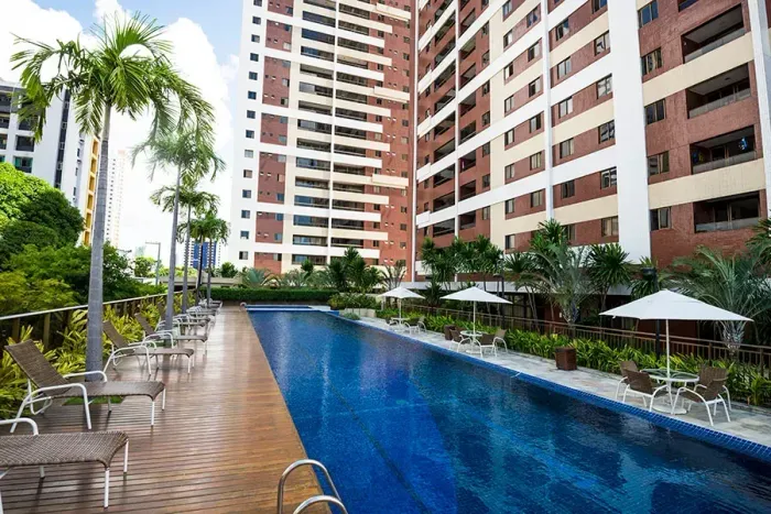 APARTAMENTO TRES QUARTOS EM RESIDENCE CLUB NO BAIRRO DOS ESTADOS