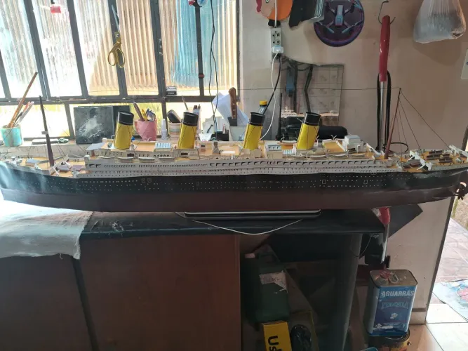 Titanic papercraft 