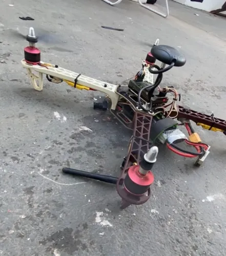 Drone dji f450 troca por outro drone