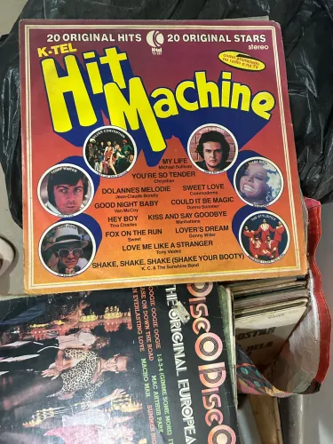 Discos de Vinil aleatórios usados