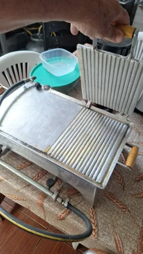 CHAPA PARA FAZER HAMBÚRGUER