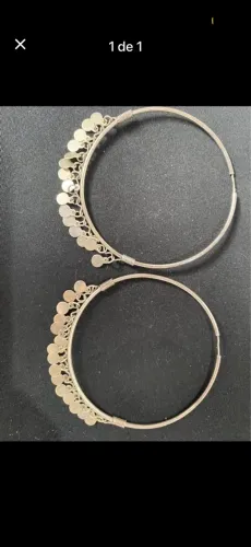 Argola de prata 925