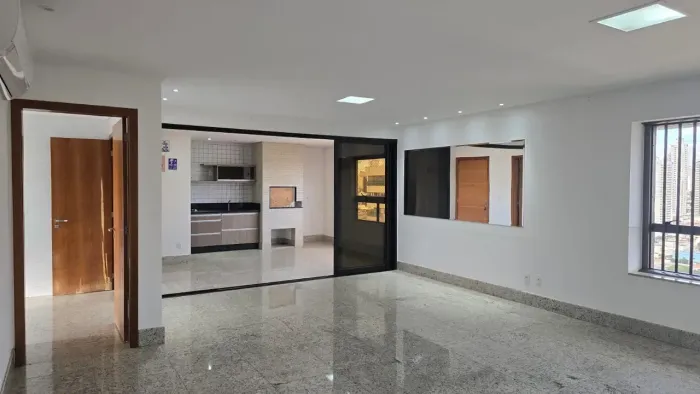 Apartamento 4 suítes 3 vagas de garagem Andar alto Setor Bueno Goiânia GO