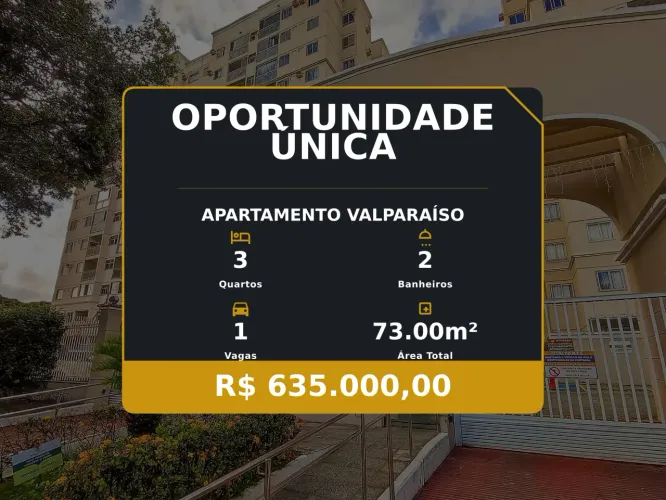 Valparaíso: apartamento moderno com varanda e lazer completo para a família!