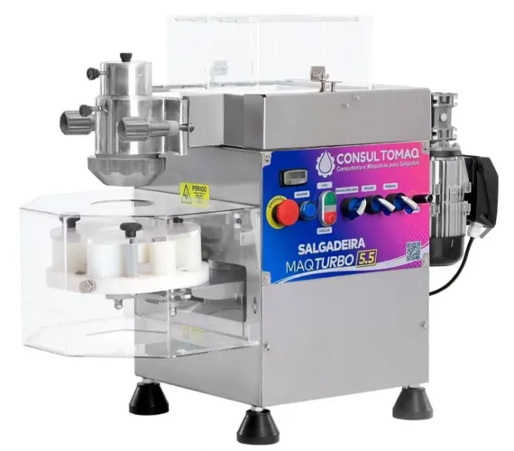 Máquina de Salgados Consultomaq Alta Produção