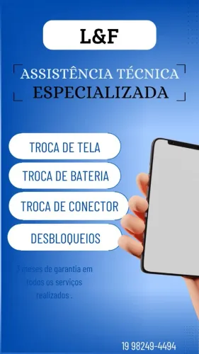 Troco tela de celular Android e iphone