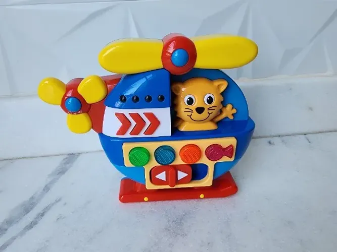 Brinquedo Importado Helicóptero Educacional The Learning Journey