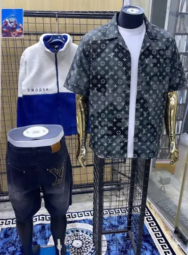 Camisa louis Vuitton camuflado Monogram