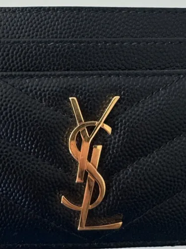 GRIFE / Porta-cartões YSL - com NF