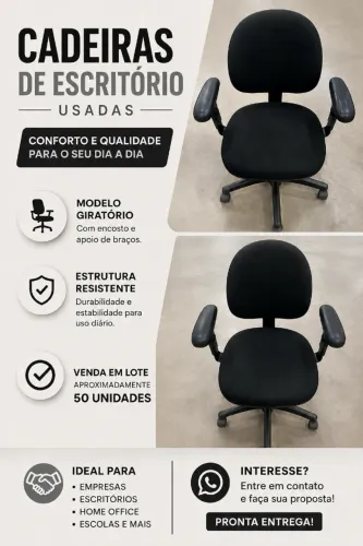 Cadeiras de escritório