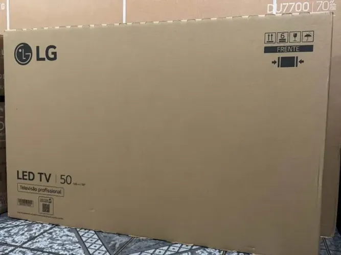 [NOVA] TV LG 50 4K UHD - Lacrada com NF / Garantia 