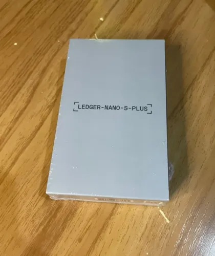Carteira Digital LEDGER NANO S PLUS Cold Wallet p/ Criptomoedas *Nova Lacrada*