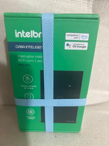 Interruptor inteligente WI FI com 1 Tecla Fa Intelbras 