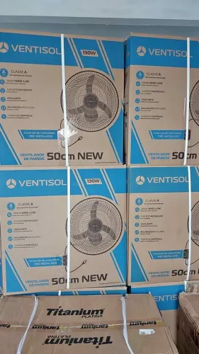 Ventilador de parede 50cm New 130w Ventisol (Loja)