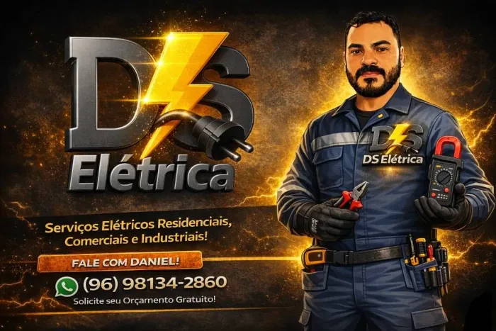 Eletricista disponível