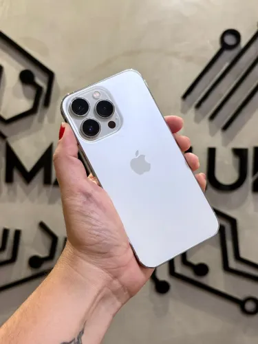 iPhone 13 Pro Silver 128GB (Nota e 3 meses de garantia)