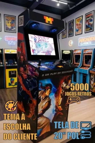 Fliperama. Arcade. Bartop. Multijogos Controle : Venda Reforma Manutenção