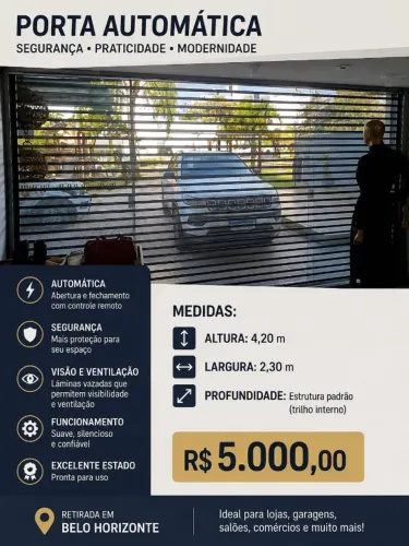 PORTÃO DE GARAGEM