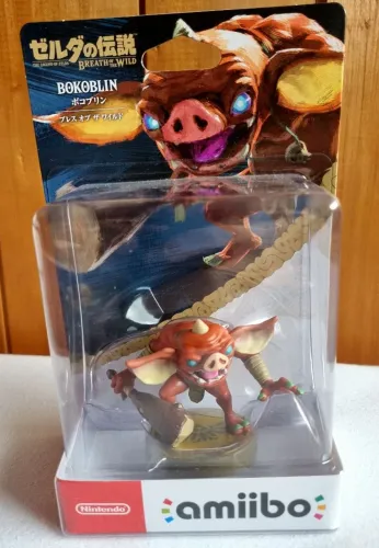 Amiibo Bokoblin Zelda Breath of thw Wild Original Lacrado