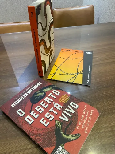 Livro O deserto está vivo