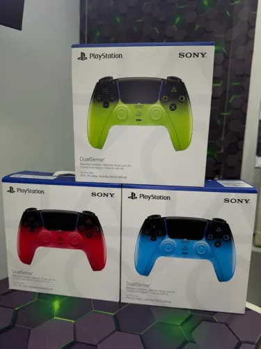 DUALSENSE PS5 ? CORES ESPECIAIS