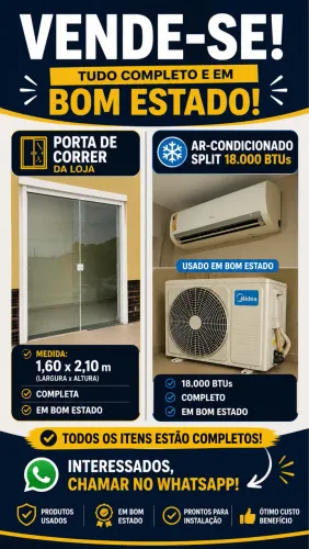 Ar condicionado Split 18 mil btuz