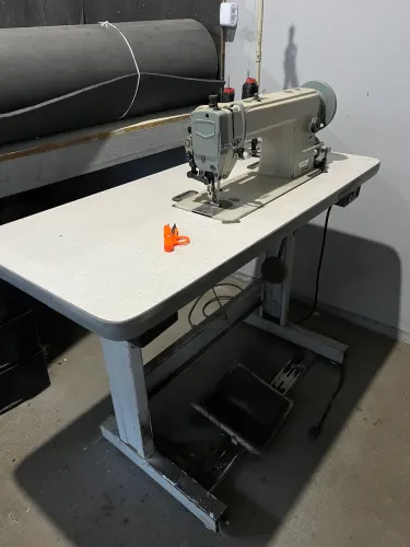 Maquina de costura transporte duplo