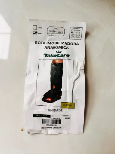 Bota imobilizadora anatômica, P- 32/35