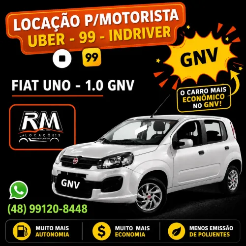 Aluguel p/ UBER - GNV - econômico