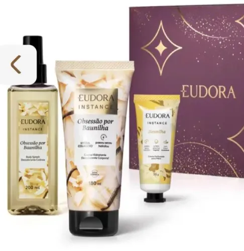 Kit Eudora Instance Baunilha 