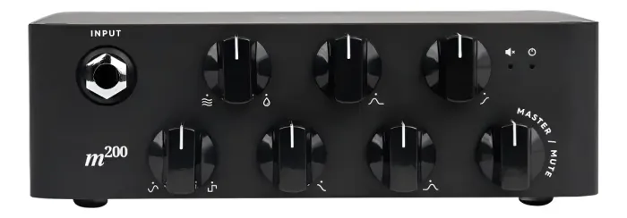 Cabeçote Darkglass Microtubes M200 V2 Para Baixo Cor Preto (Usado)