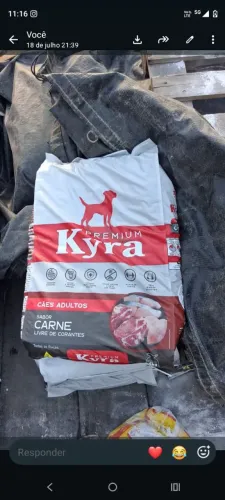 Vendo ração para cão