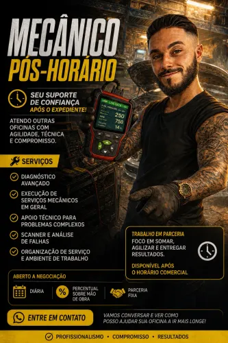 MECÂNICO PÓS-HORÁRIO