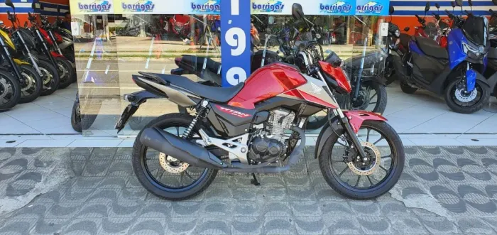 Honda Cg 160 Titan Abs 2026 Vermelha Garantia Fábrica