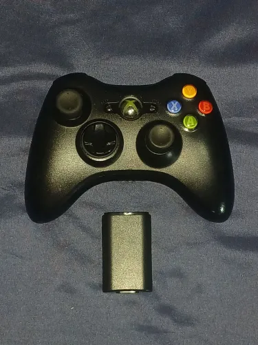 Controle Original Xbox 360 preto sem fio